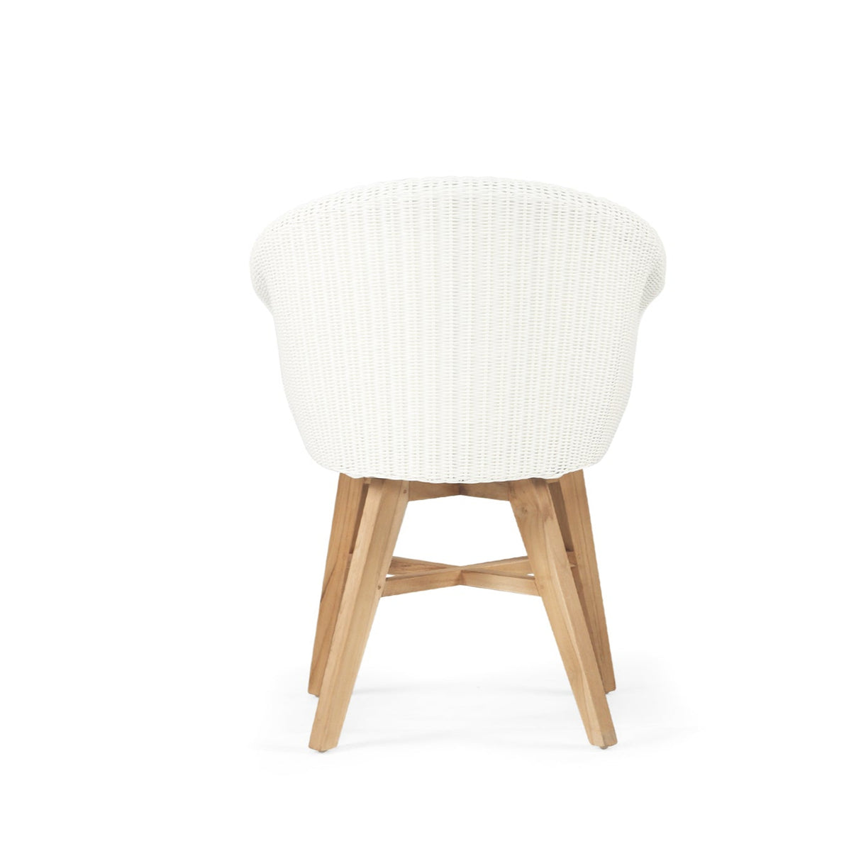 Oceanic Outdoor Teak Armchair – White