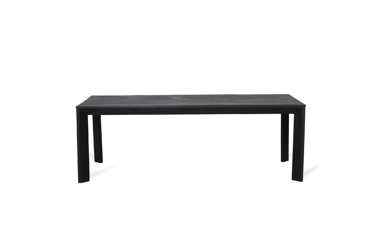 Orion Dining Table – 1.6m – Black - Clearance