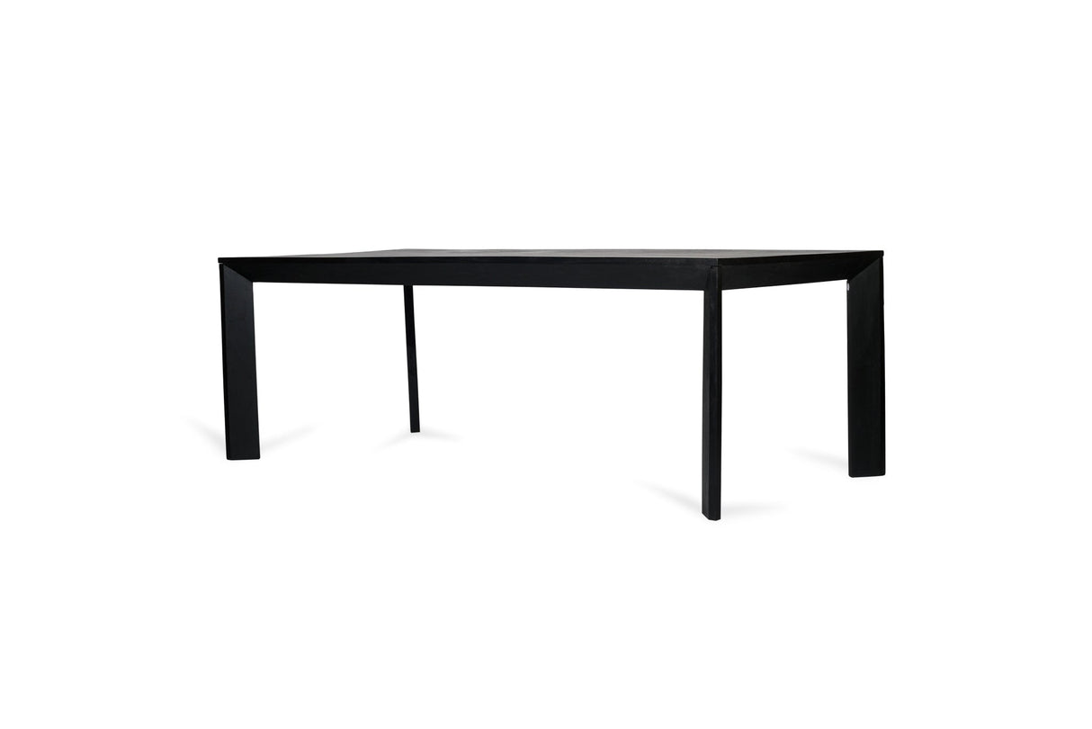 Orion Dining Table – 1.6m – Black - Clearance