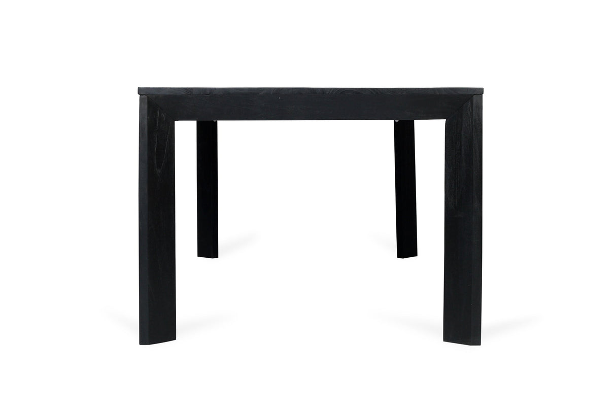 Orion Dining Table – 1.6m – Black - Clearance