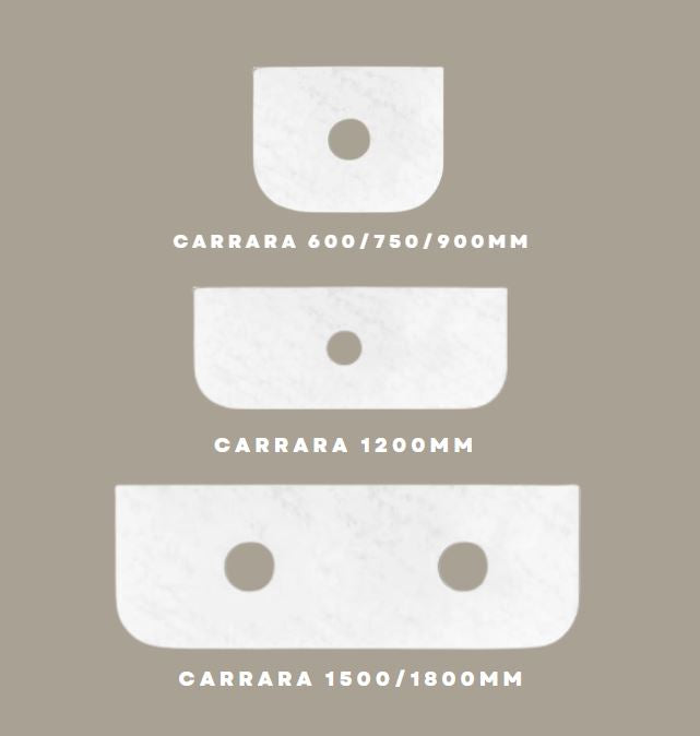 Otti Coogee Carrara stone all size