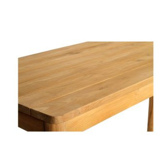 Outpost Margot Teak Bar Table _ (Slatted Top) - 1.1m