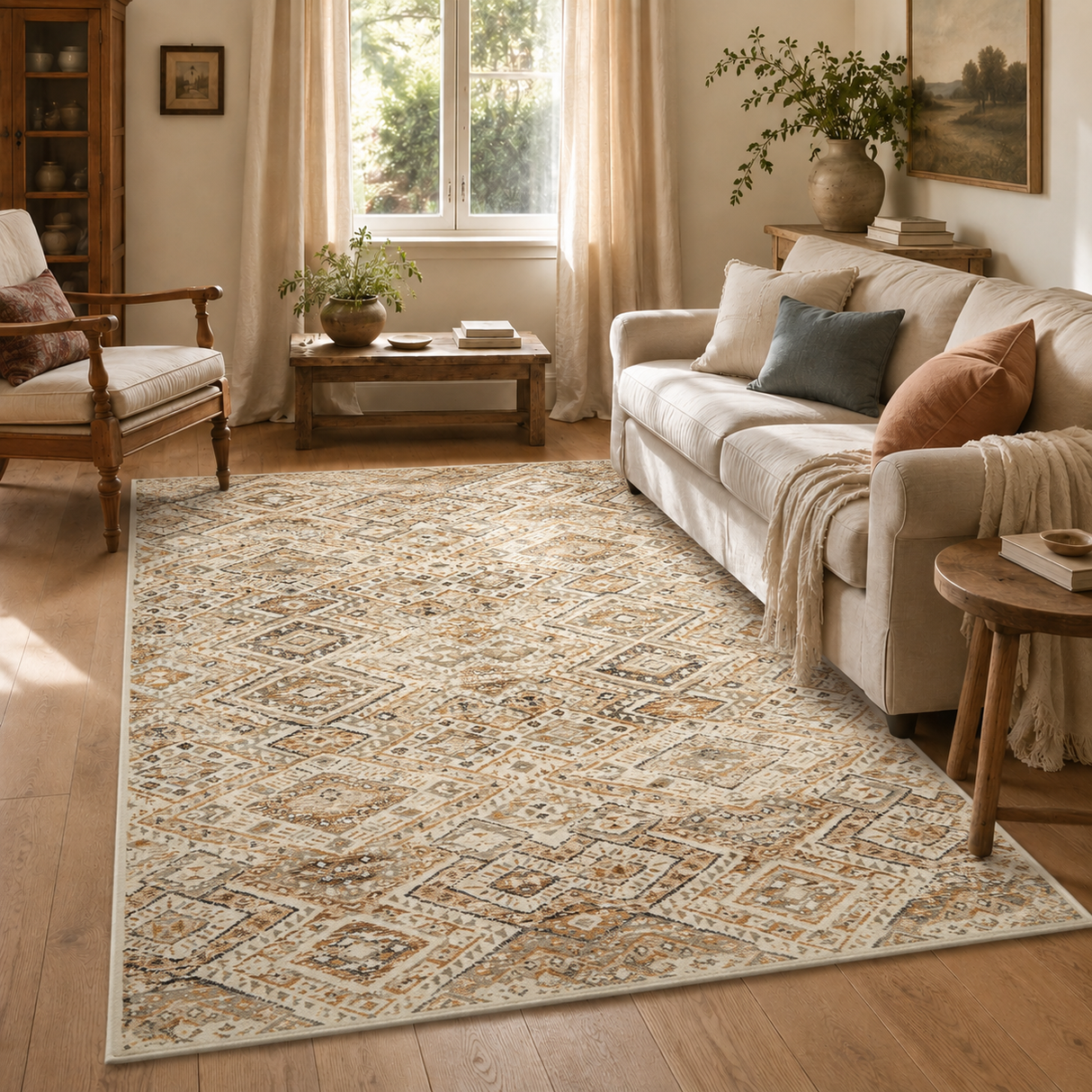Oxford Tribe Bone Rug