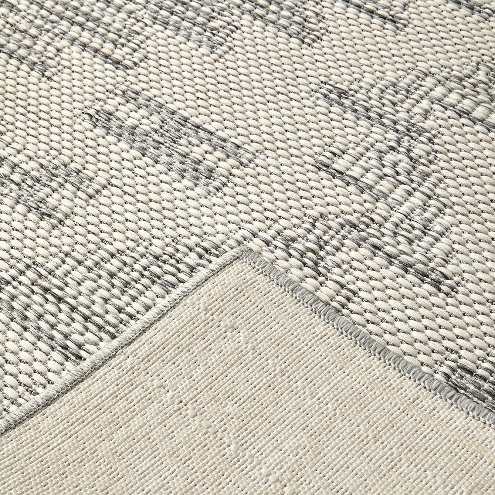 Patio Kuza Grey Runner Rug