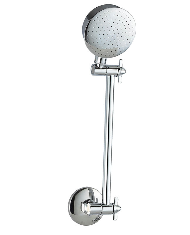 Ruby Round Brass All Direction Shower Head (Chrome)