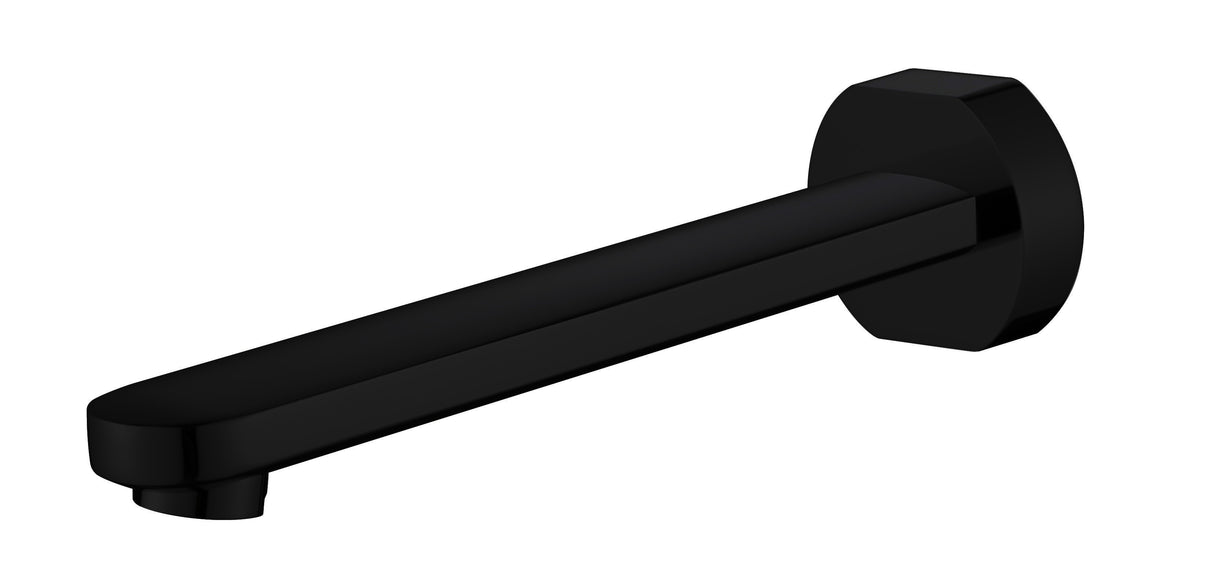 Cora Bath Spout 200mm - Matte Black
