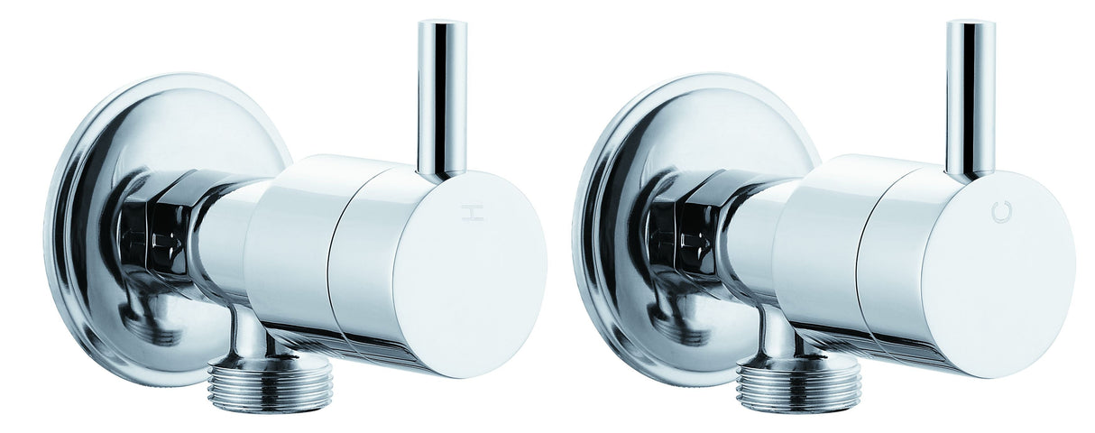Washing Machine Stops 1/4 Turn (Chrome)