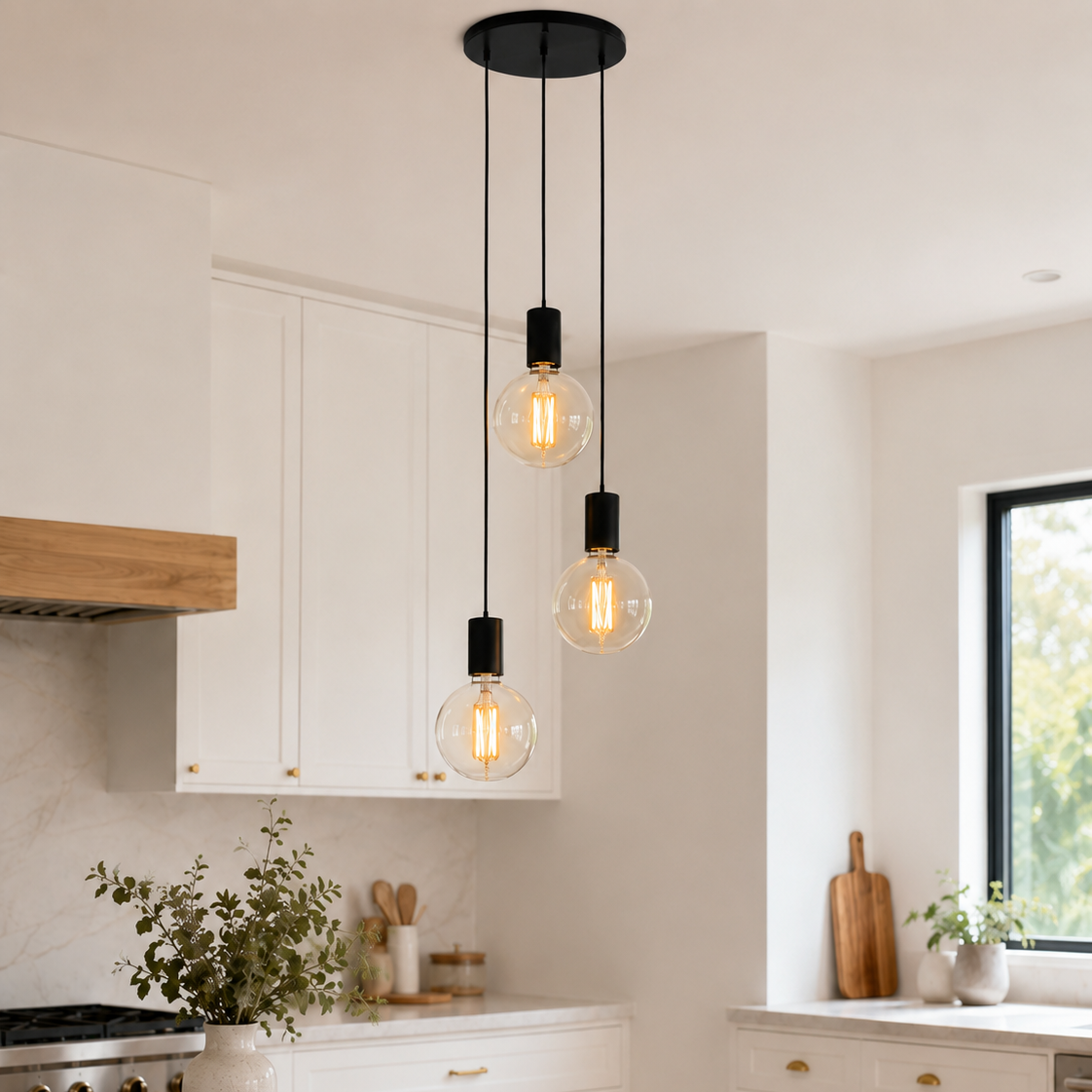 Pendant Light POZUETA 63N Steel Black