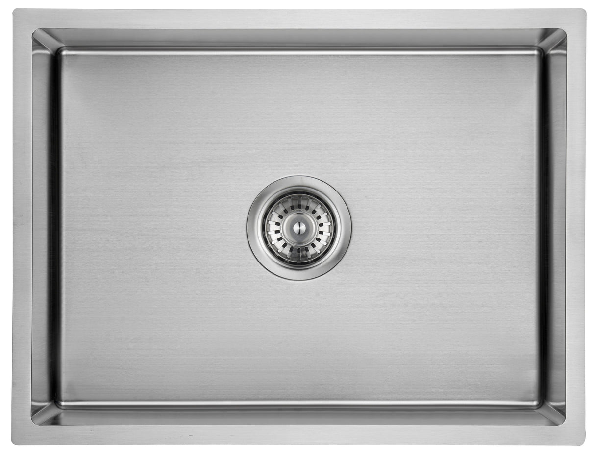 New Cora Above / Undermount Sink 580 x 440 x 200mm (Chrome)