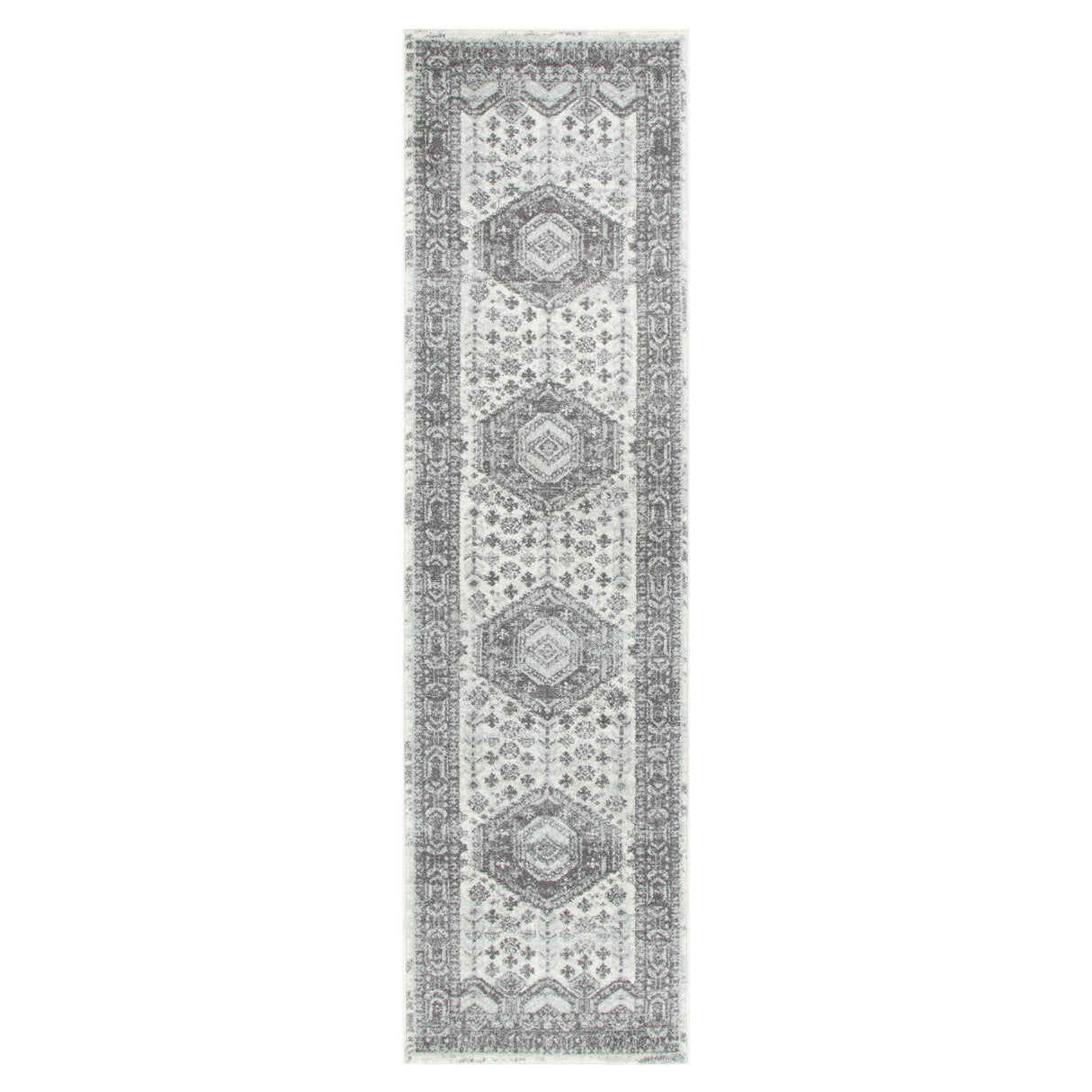 Providence Zaida Traditional Grey Rug - PROV11