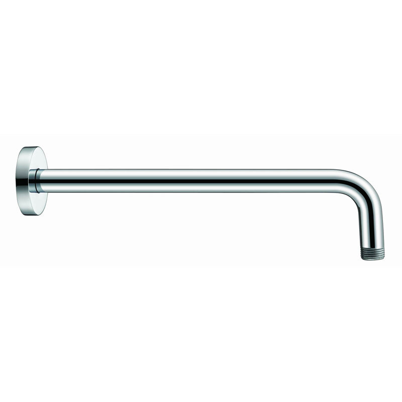 Round Horizontal Shower Arm - Chrome