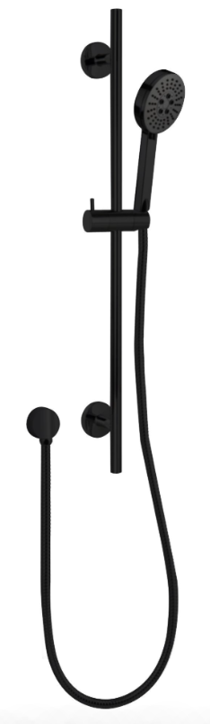 Otus Sliding Rail Shower Set (Matte Black)