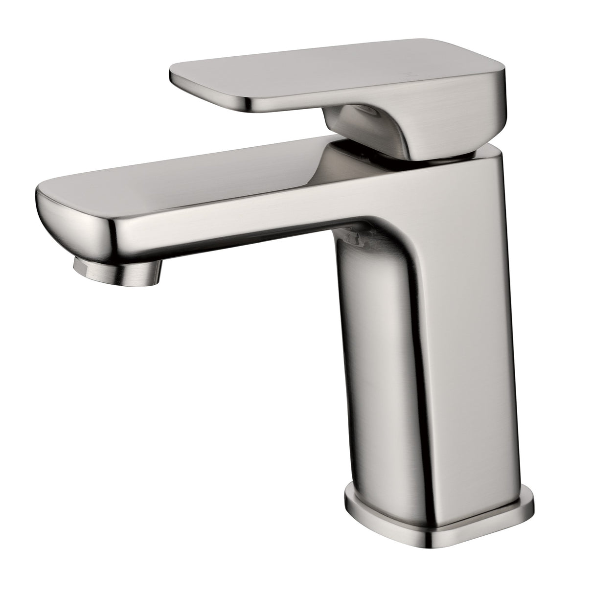 Eden Soft Square Basin Mixer(Brushed Nickel)