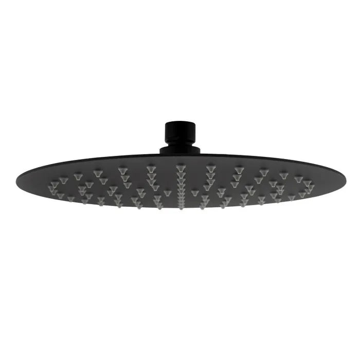 PAVIA Shower Head Stainless Steel Round (300mm) - Matte Black