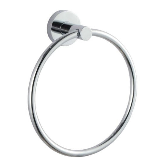 Pentro Chrome Round Wall Mounted Round Hand Towel Ring