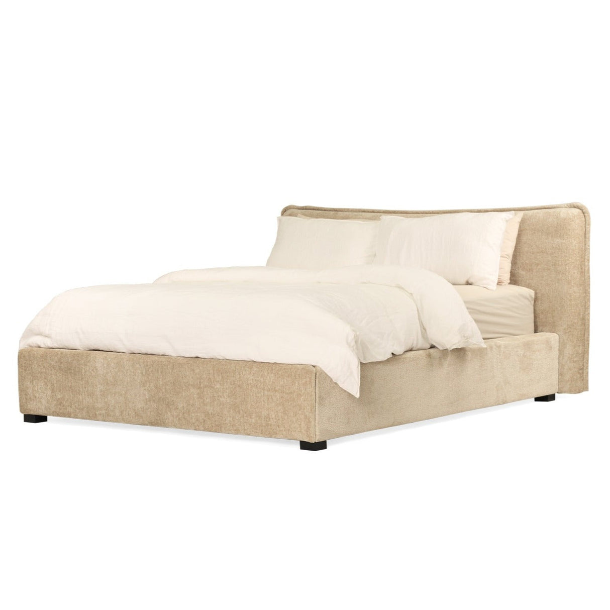 Prescott Bed – Oyster King Size-Queen Size