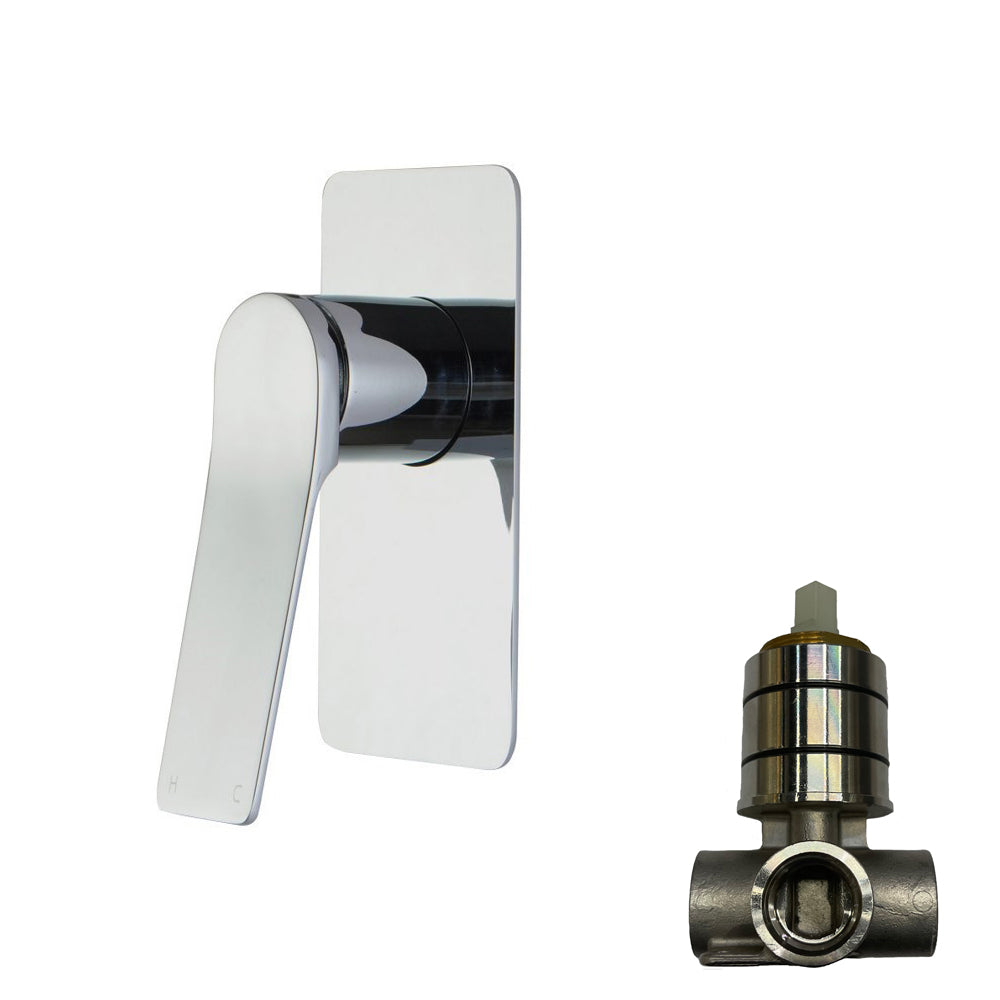 RUSHY Square Shower Mixer - Chrome