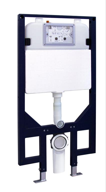 Avery Box Rim Wall Hung Gloss White Toilet