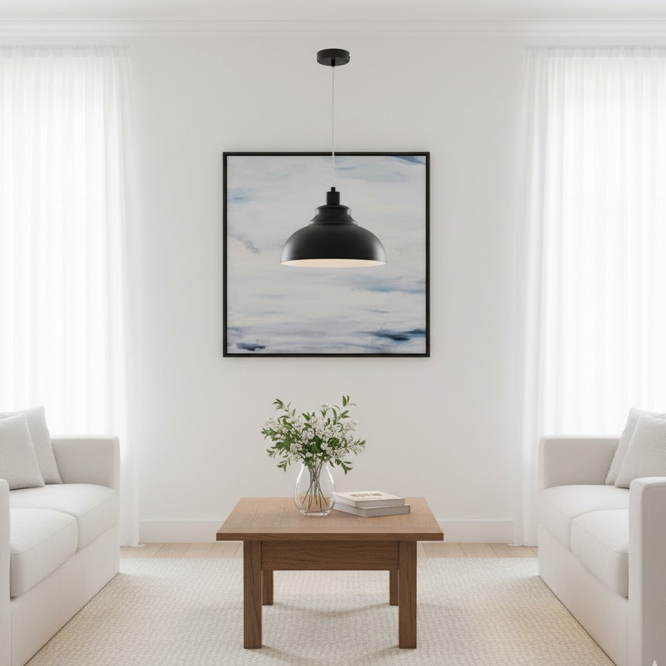 Risto 1Lt Pendant Black