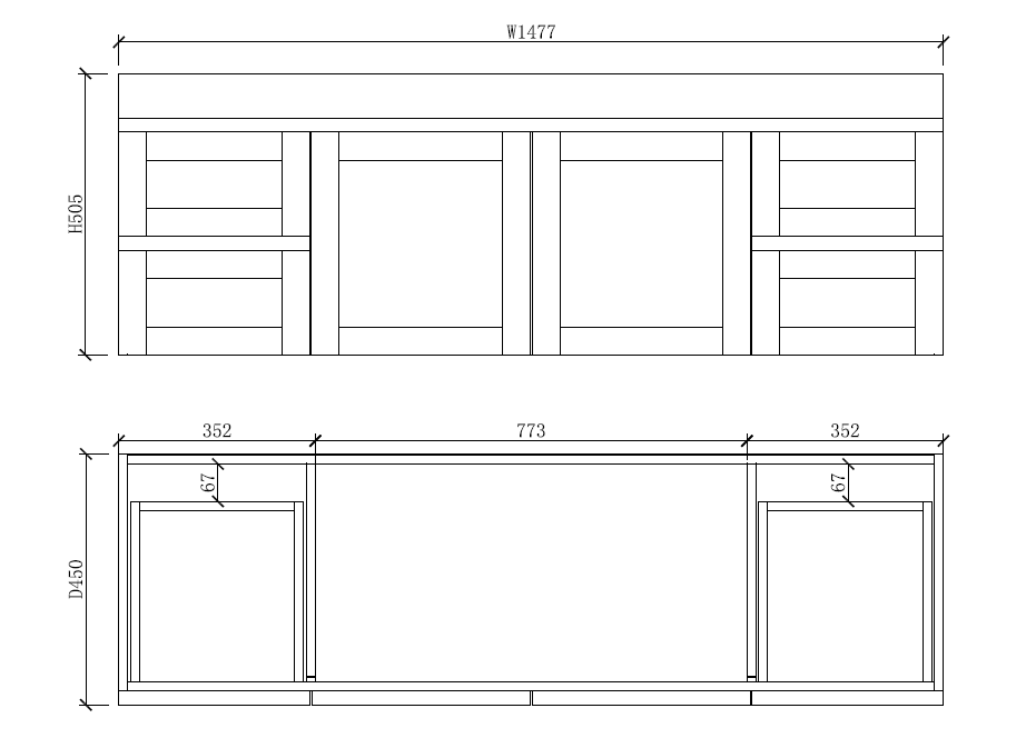 Riva MIAMI Wall Hung Vanity Matte White (All Sizes)