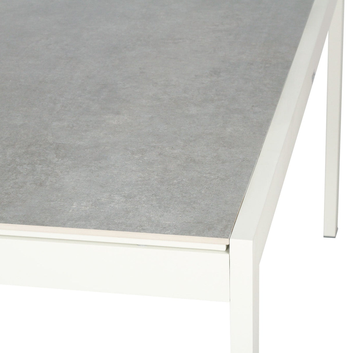 Rocco Outpost Dining Table 1.6m – Pearl Whitley