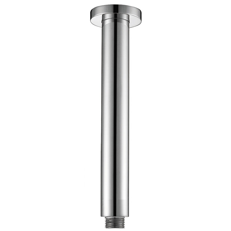 Round Shower Arm Vertical 200mm Chrome