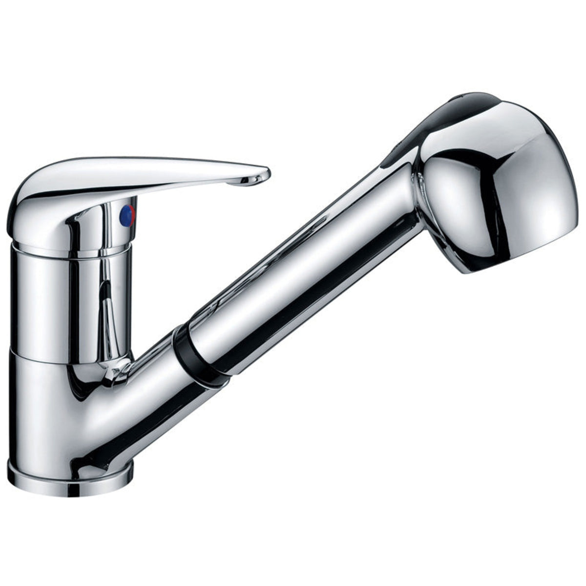 Ruby Slim Rectangle Handle Pull-Out Sink Mixer Lead Free Chrome