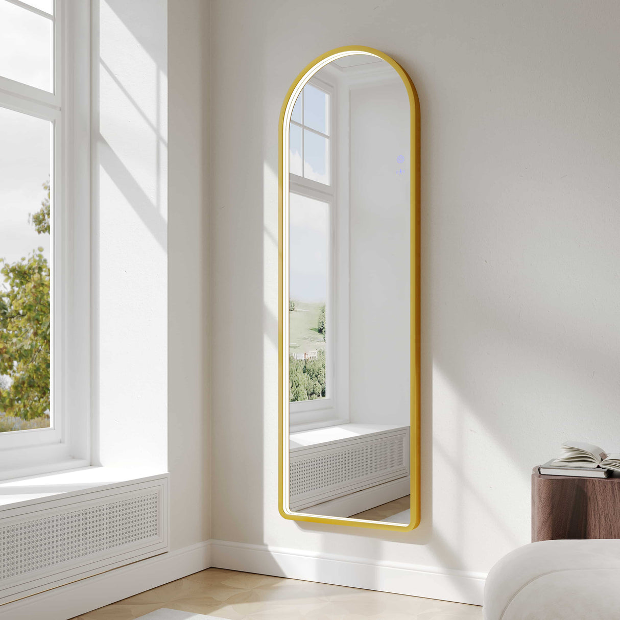 SAGA LED Freestanding Arch Mirror 500×1600mm