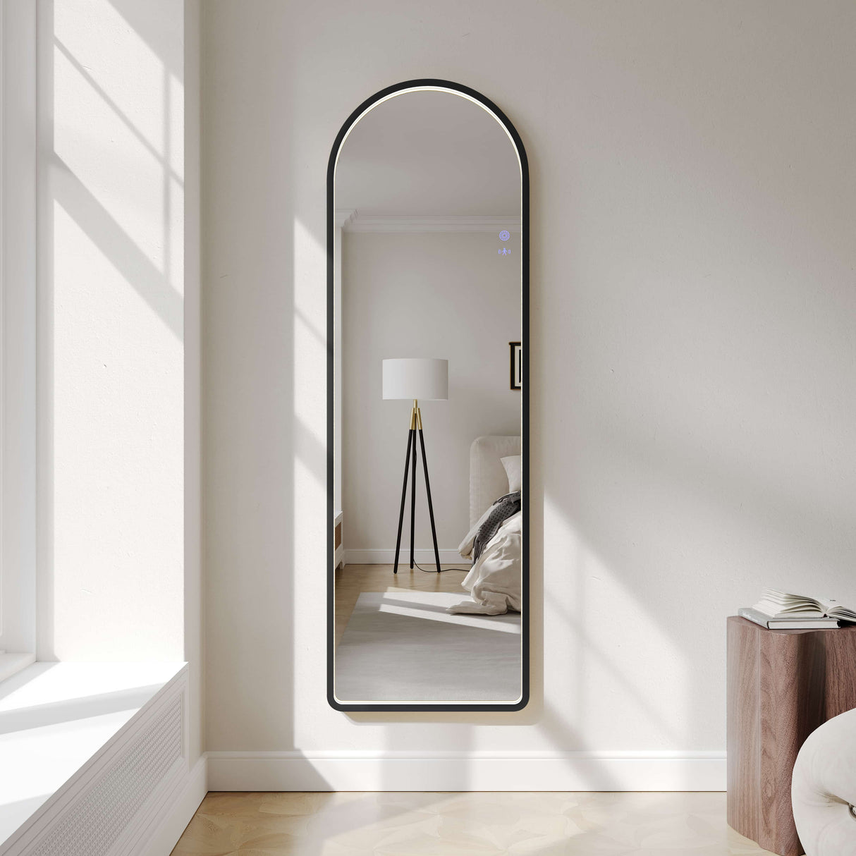 SAGA LED Freestanding Arch Mirror 500×1600mm
