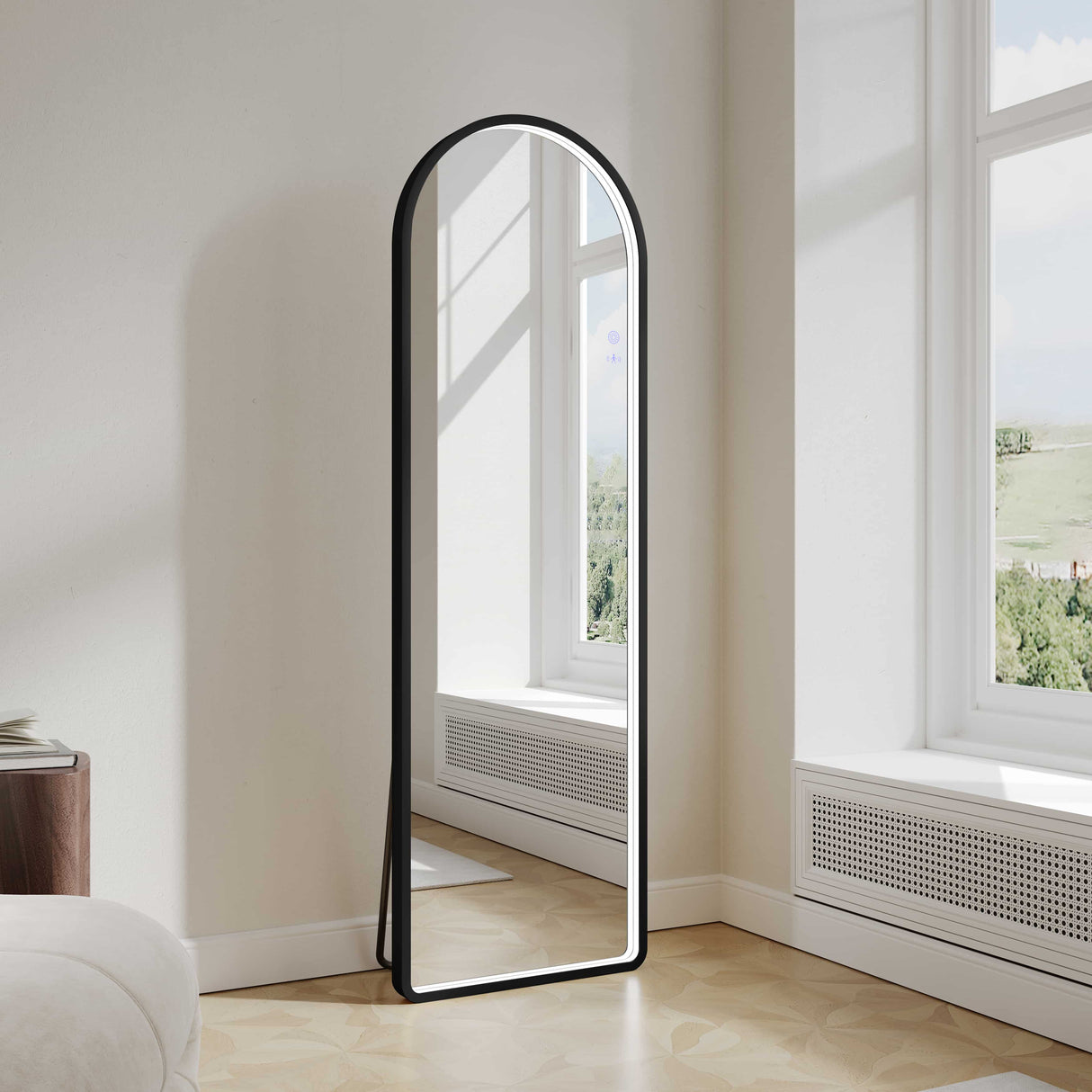 SAGA LED Freestanding Arch Mirror 500×1600mm