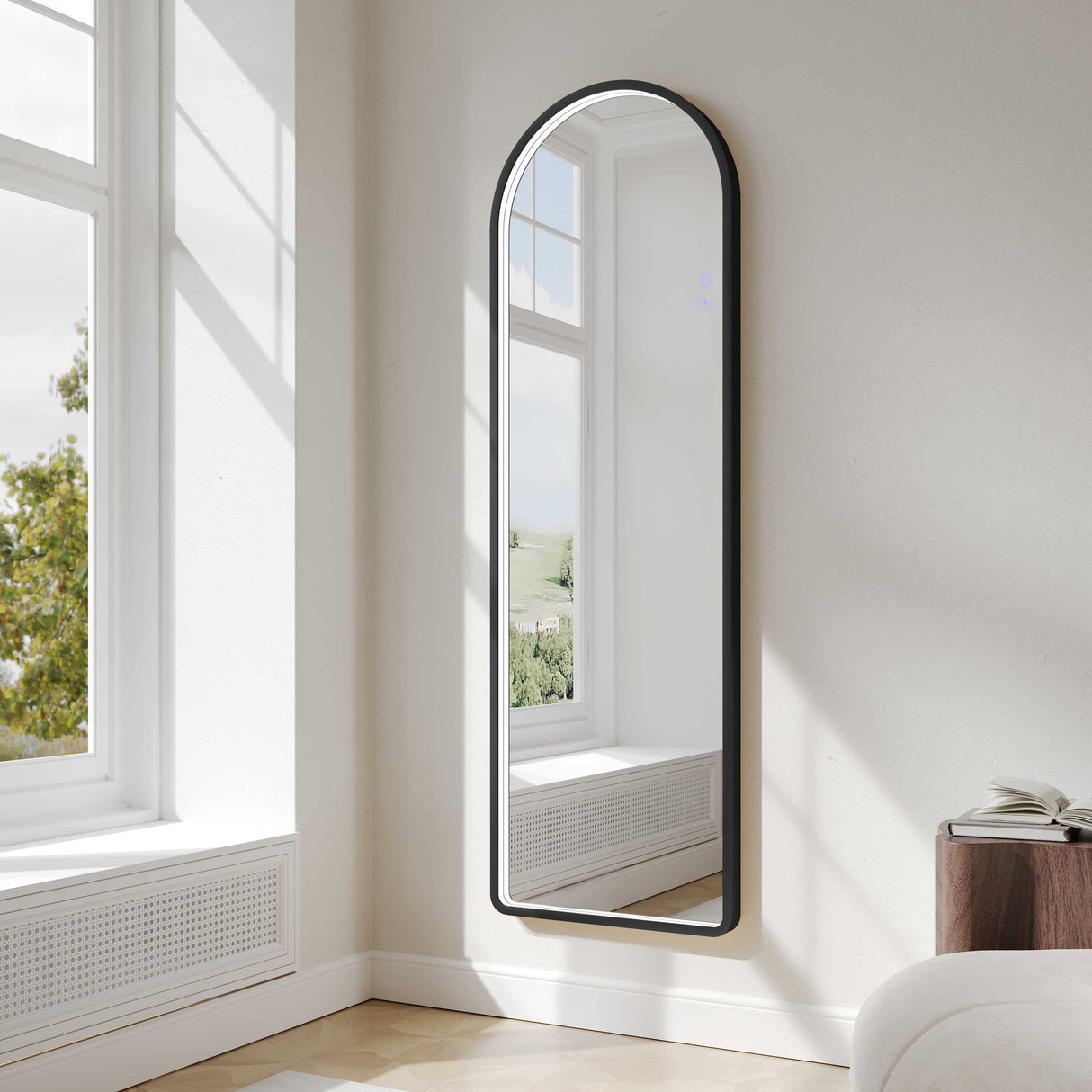 SAGA LED Freestanding Arch Mirror 500×1600mm