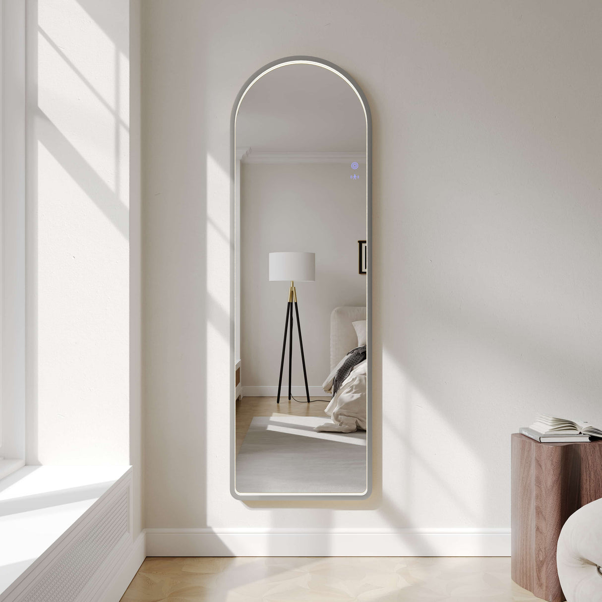 SAGA LED Freestanding Arch Mirror 500×1600mm