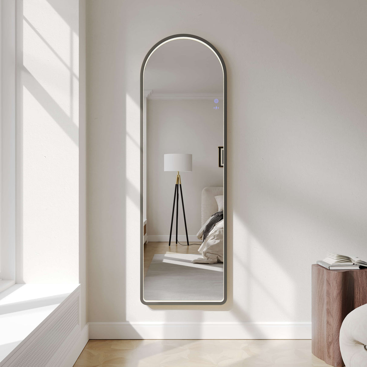 SAGA LED Freestanding Arch Mirror 500×1600mm