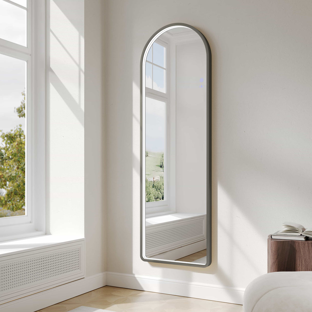 SAGA LED Freestanding Arch Mirror 500×1600mm