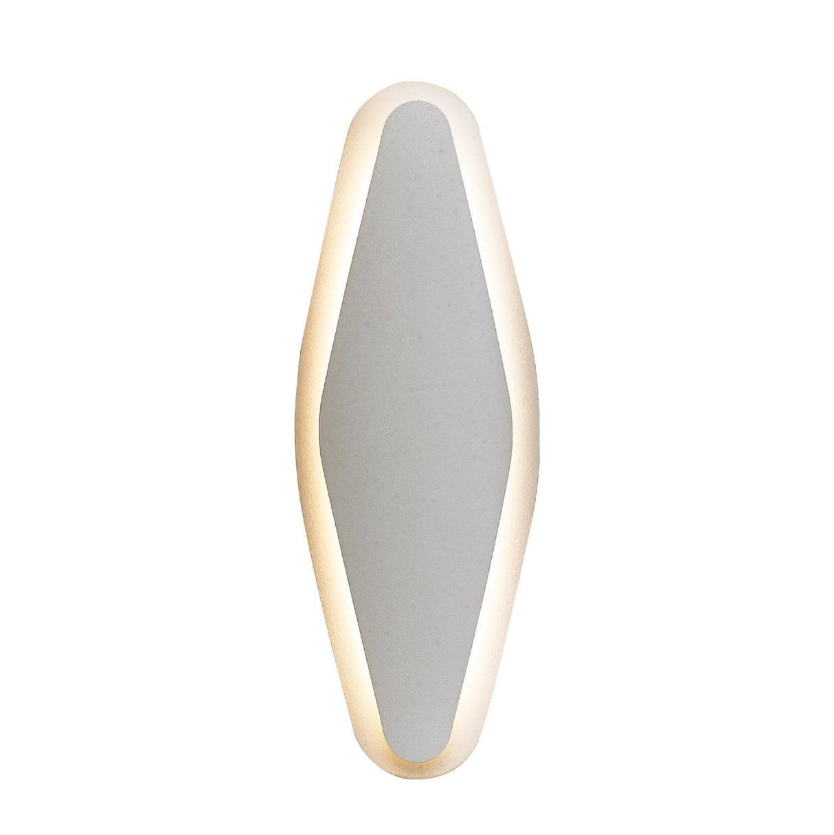 SANTIAGO: City Series LED Tri-CCT Interior Oval Dimmable Wall Light (White)