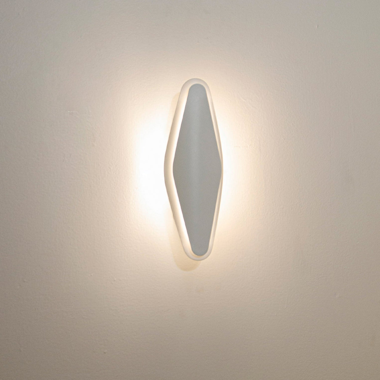 SANTIAGO: City Series LED Tri-CCT Interior Oval Dimmable Wall Light (White)