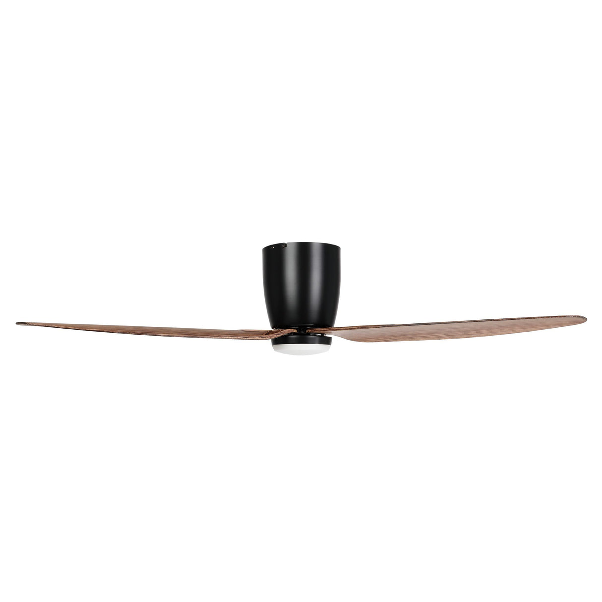 SEACLIFF 44 DC Hugger Ceiling Fan with LED Light Matte Black