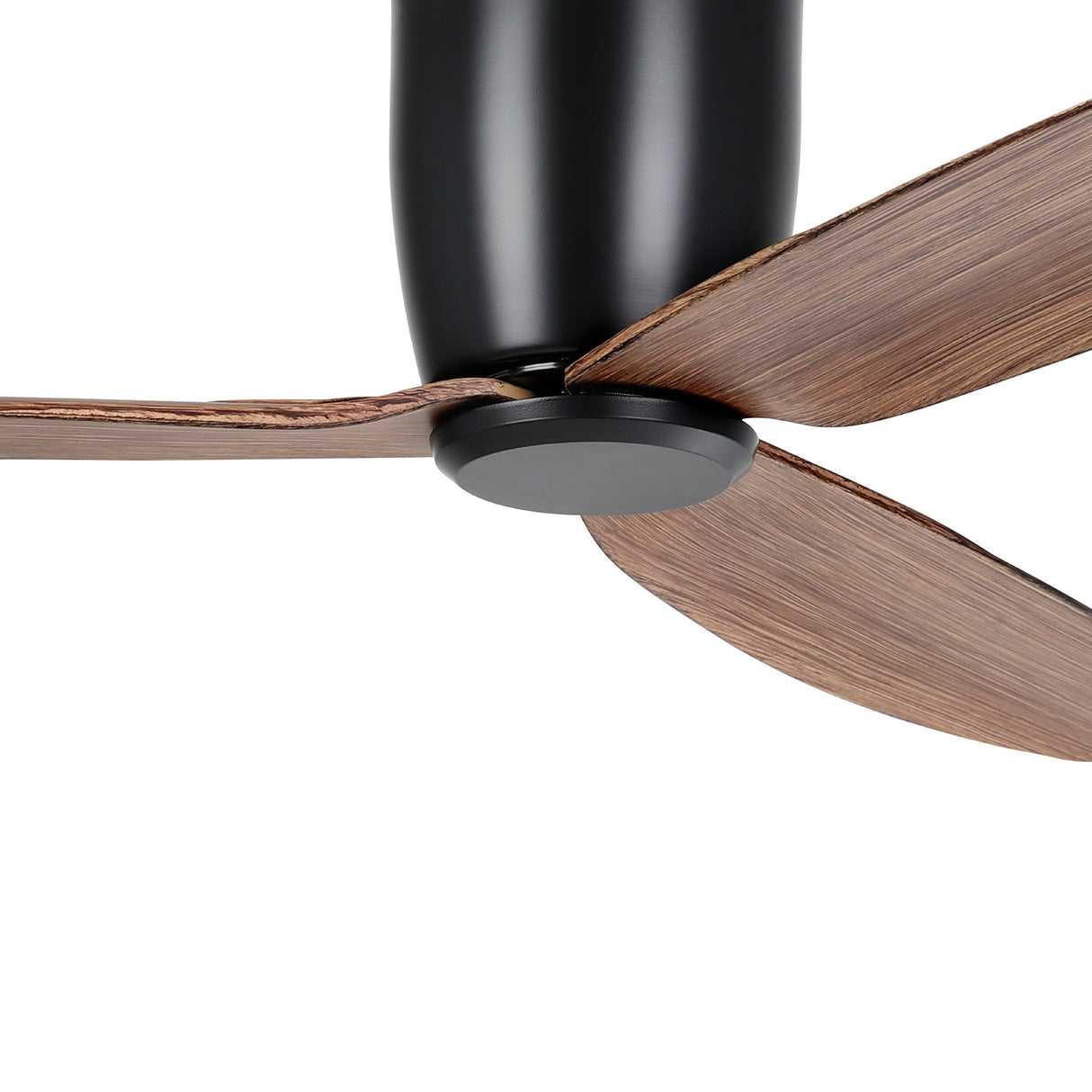 SEACLIFF 52 DC Hugger Ceiling Fan Light Walnut