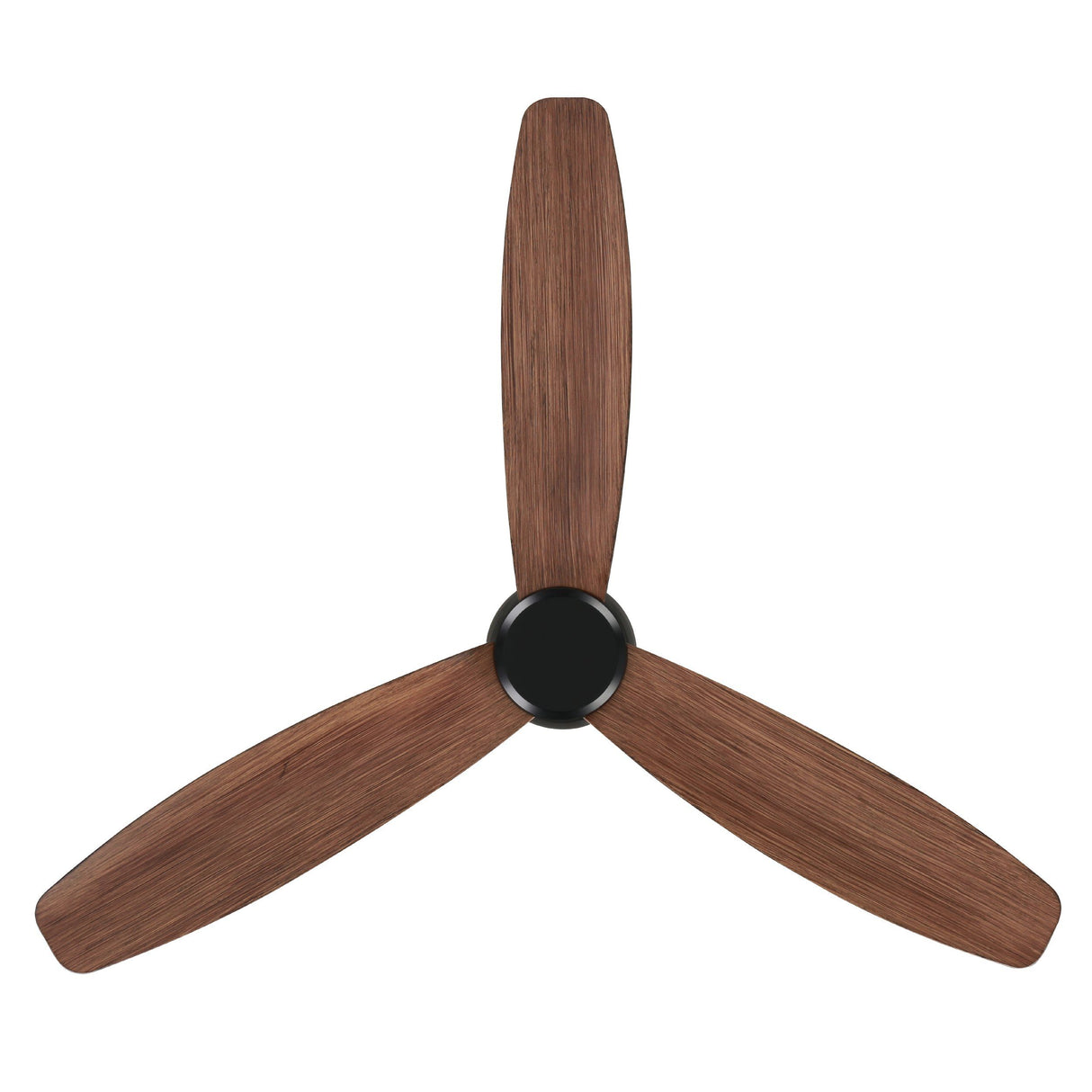 SEACLIFF 52 DC Hugger Ceiling Fan Light Walnut