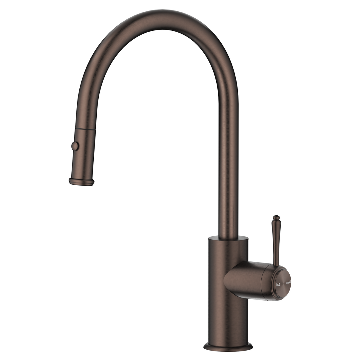 Mica Heritage Pull-Out Gooseneck Sink Mixer