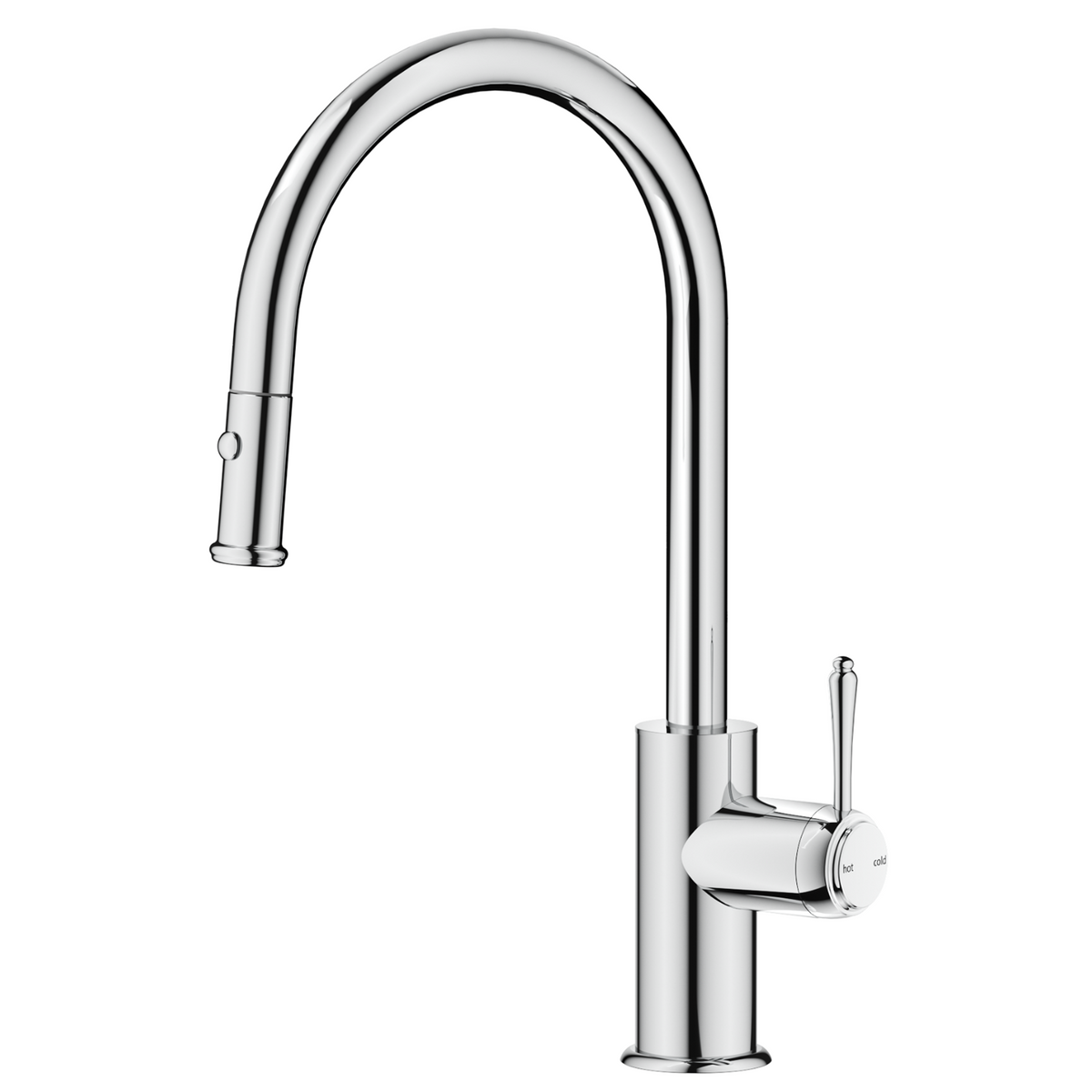 Mica Heritage Pull-Out Gooseneck Sink Mixer