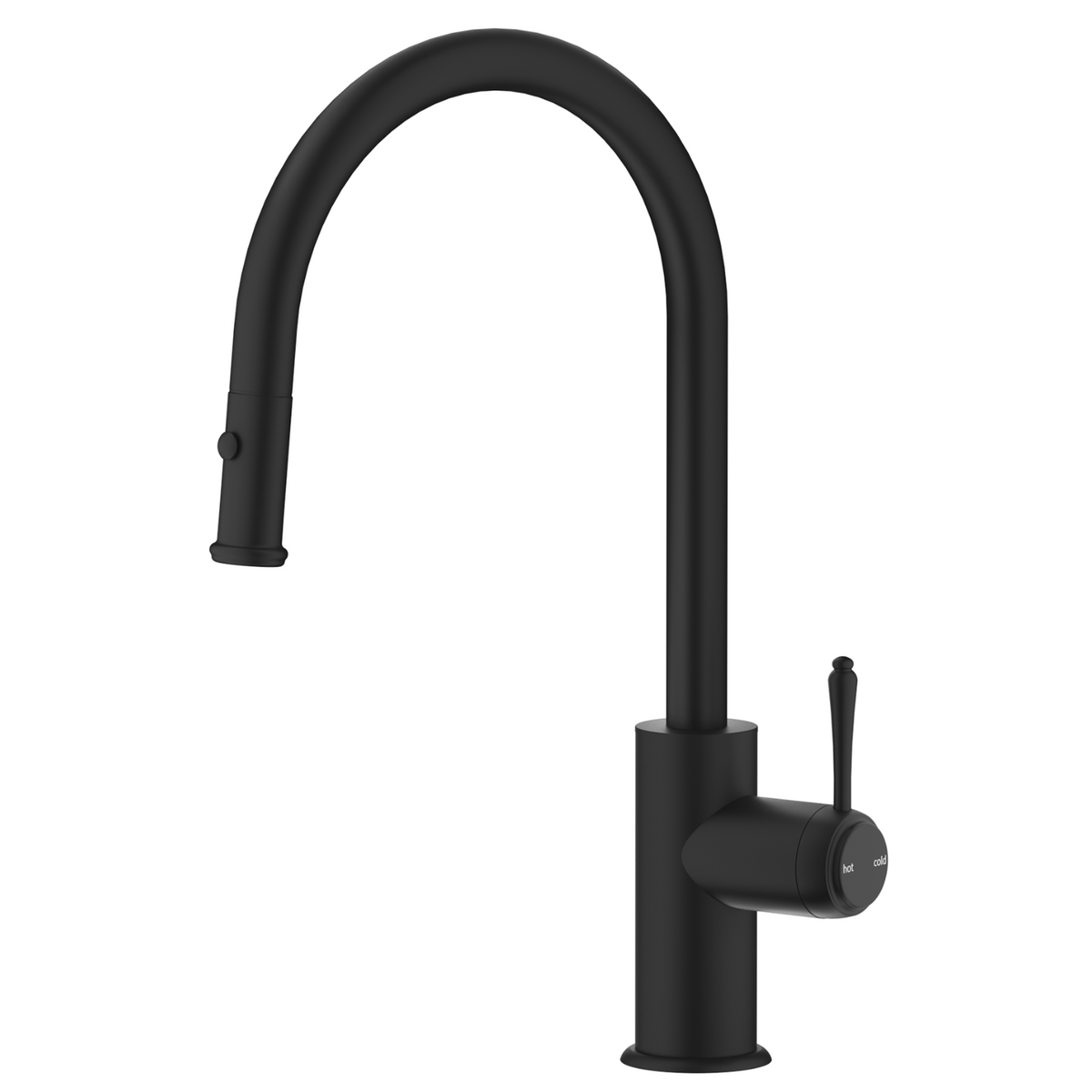 Mica Heritage Pull-Out Gooseneck Sink Mixer