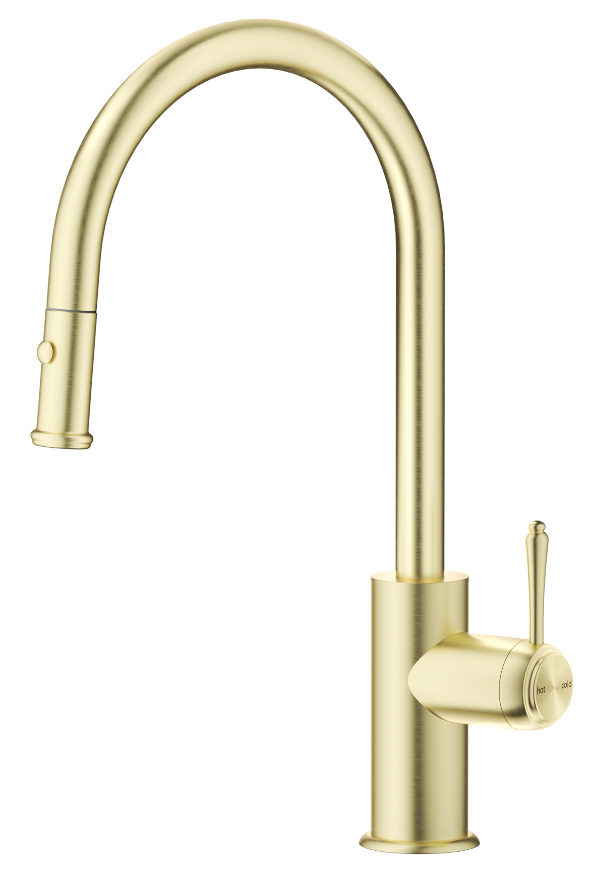 Mica Heritage Pull-Out Gooseneck Sink Mixer
