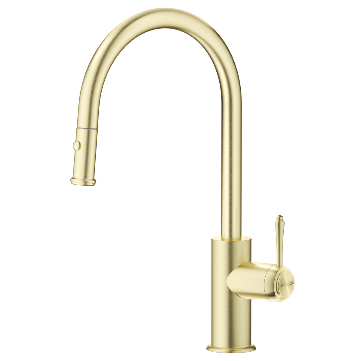 Mica Heritage Pull-Out Gooseneck Sink Mixer