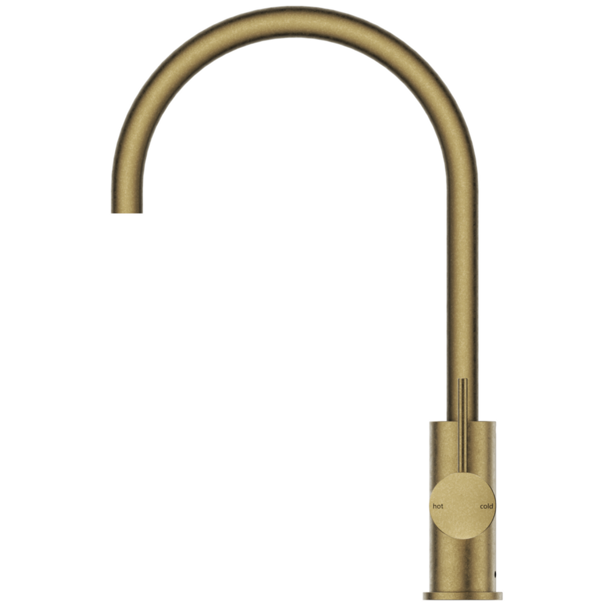 Mica Sink Mixer - Living Brass