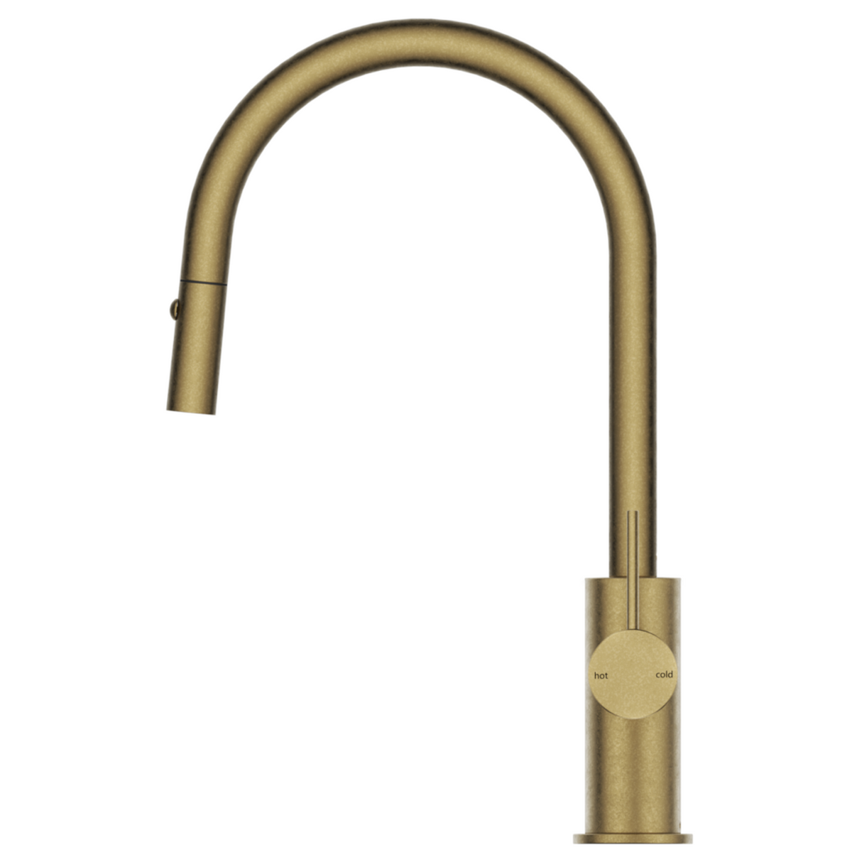 LVB Mica Pull-Out Sink Mixer - Living Brass