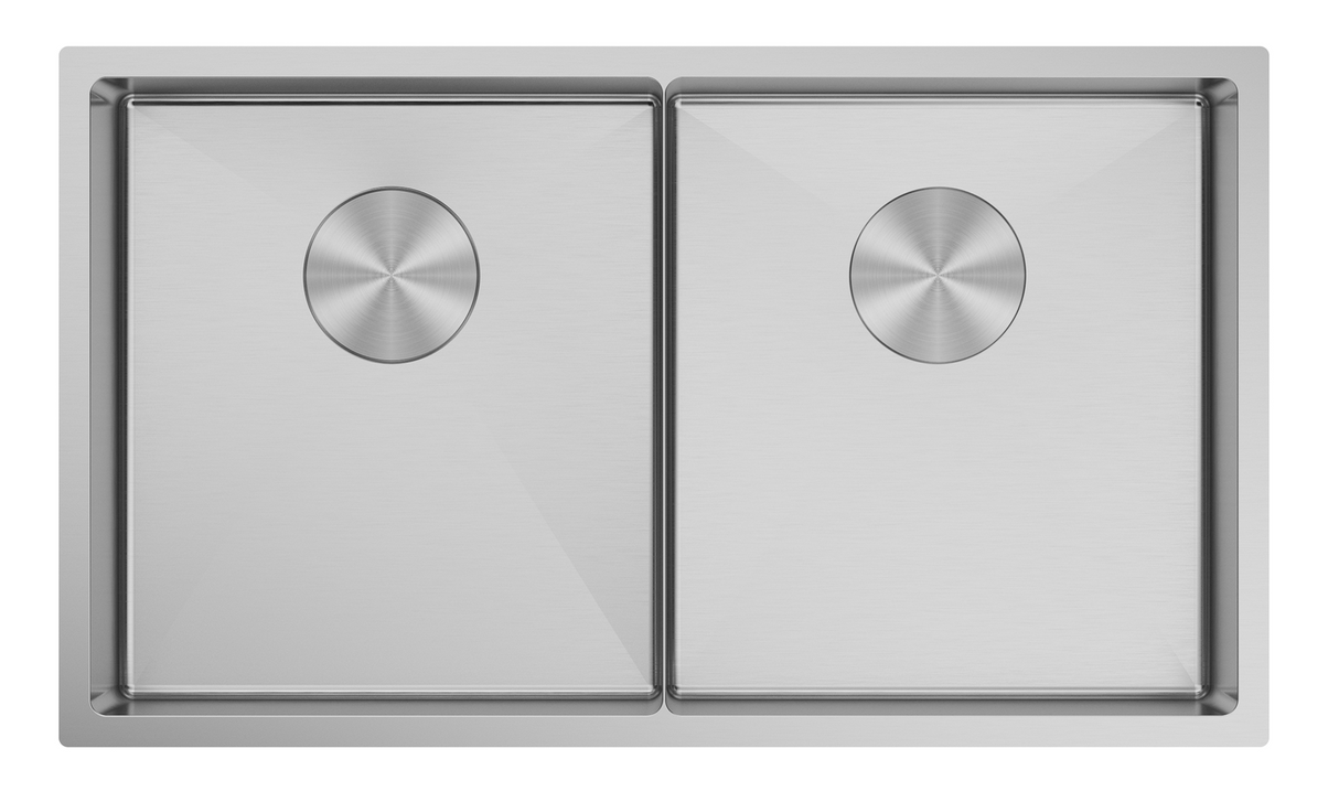 Luminare Sink 760 x 440mm - Double Bowl (Chrome)