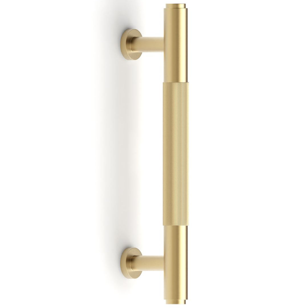 SOHO - Brushed Brass Handle (Premium Solid Brass Construction)