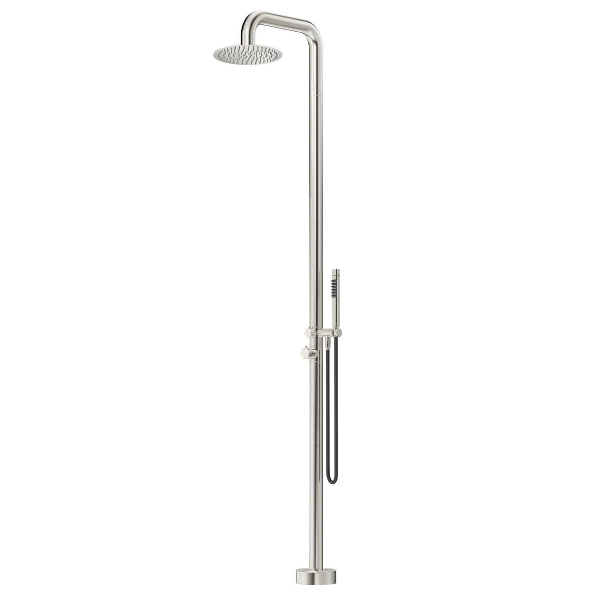 Mica Soft Square Freestanding Outdoor Shower