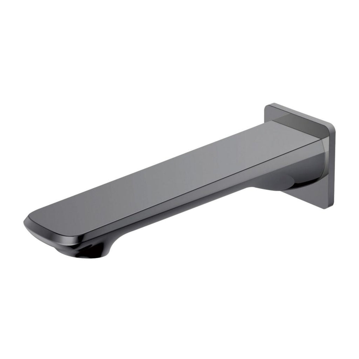 Esperia Wall Bath Spout - Brushed Gun Metal